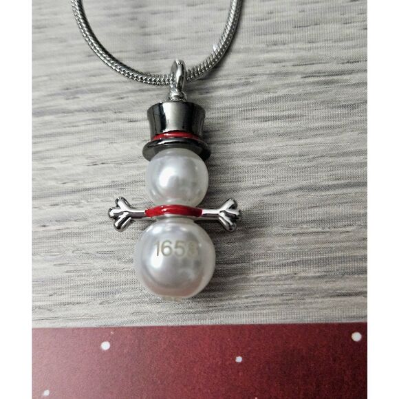 ZOX "THERE MUST BE SOME MAGIC" #1658 ADVENT DAY 10 SNOWMAN NECKLACE & WRISTBAND - Picture 7 of 16